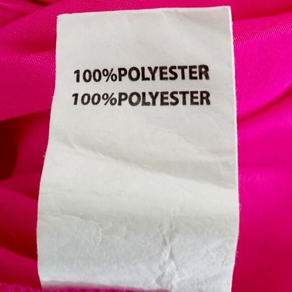 Ramy Brook Hot Pink Sleeveless Blouson Mini Dress Size Medium - Picture 7 of 7